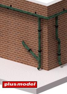 Plusmodel 1/35 Roof gutters