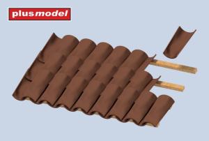 Plusmodel 1/35 Roof tiles Italian type  (140pcs)