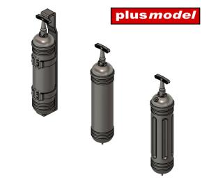 Plusmodel 1/35 US fire extinguishers