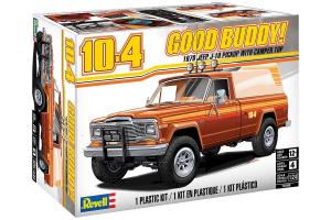 Revell 1/24 Jeep J-10 pickup with camper