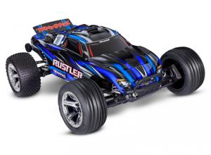 Rustler 2WD 1/10 RTR TQ BL-2s HD Blue *