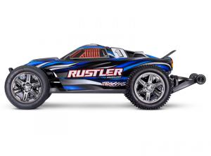 Rustler 2WD 1/10 RTR TQ BL-2s HD Blue *