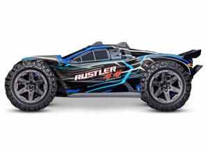 Traxxas Rustler 4x4 BL-2s 1/10 RTR TQ Blue