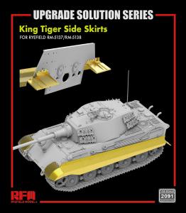 Ryefield 1/35 King Tiger Side Skirts for RFM5137 & RFM5138