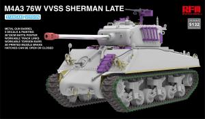 Ryefield 1/35 M4A3 76W VVSS Sherman Late Standard Version