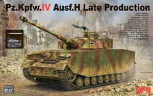 Ryefield 1/35 Pz.Kpfw.IV Ausf.H Late Prod. w/ Workable Tracks
