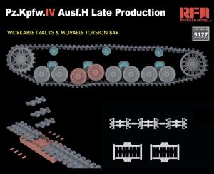 Ryefield 1/35 Pz.Kpfw.IV Ausf.H Late Prod. w/ Workable Tracks
