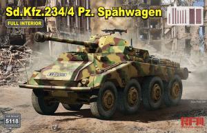 Ryefield 1/35 Sd.Kfz.234/4 Pz.Spähwagen with Full Interior