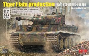 Ryefield 1/35 Tiger I Late Production Battle of Villers-Bocage with figure