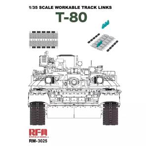 Ryefield 1/35 Workable Track Links for T-80
