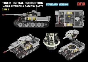 Ryefield Tiger I Initial Production Early 1943 w/ Full Interior Standard Version