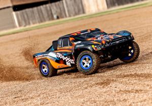 Slash 2WD 1/10 RTR TQ Blue Clipless USB - With Battery/Charger *