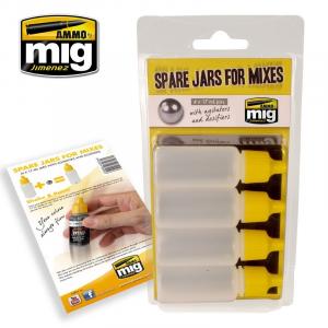 Spare Jars for Mixes (4 x 17ml jars)