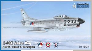 Specialhobby 1/48 F-86K Sabre Dog "Dutch, Italian and Norwegian"