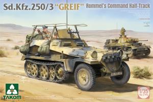 Takom 1/35 Sd.Kfz. 250/3 GREIF Rommels Command Half-Track