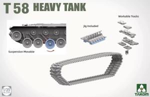 Takom 1/35 T58 Heavy Tank