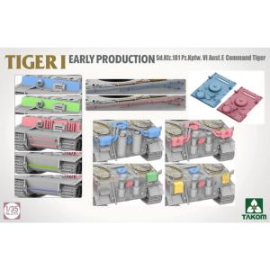 Takom 1/35 Tiger I  Early production Command Tiger (With Michael Wittmann Figure)
