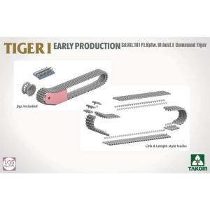 Takom 1/35 Tiger I  Early production Command Tiger (With Michael Wittmann Figure)