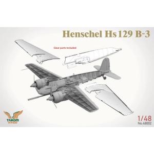Takom 1/48 Henschel Hs 129 B-3 w/INTERIOR
