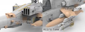 Takom 1/35 AH-64DI SARAF Attack Helicopter