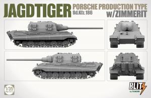 Takom 1/35 Jagdtiger (Porsche) with Zimmerit