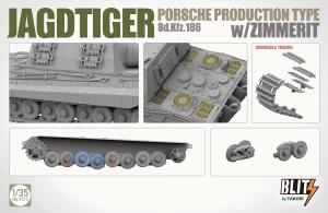 Takom 1/35 Jagdtiger (Porsche) with Zimmerit