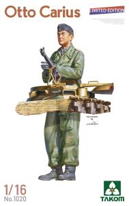 Takom 1/35 Tiger I Big Box Mid+Late+Mid/Otto Carius + 1/16 Otto Carius (Limited edition)