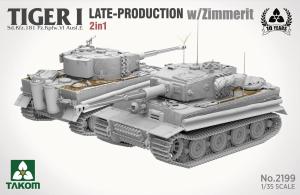 Takom 1/35 Tiger I Late w/Zimmerit