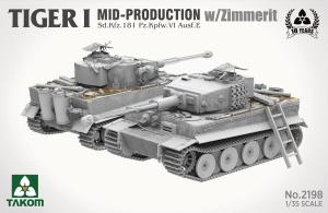 Takom 1/35 Tiger I Mid-Production w/Zimmerit