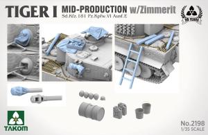 Takom 1/35 Tiger I Mid-Production w/Zimmerit