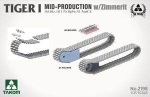 Takom 1/35 Tiger I Mid-Production w/Zimmerit