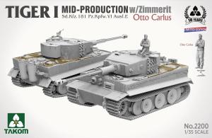 Takom 1/35 Tiger I Mid w/Zimmerit & Otto Carius figure (Limited edition)