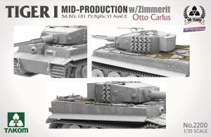 Takom 1/35 Tiger I Mid w/Zimmerit & Otto Carius figure (Limited edition)