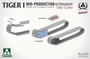 Takom 1/35 Tiger I Mid w/Zimmerit & Otto Carius figure (Limited edition)