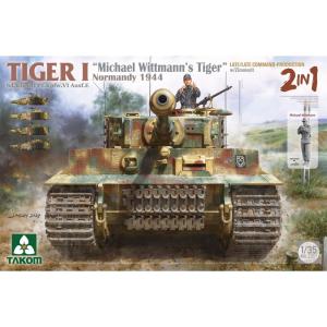 Takom Double Tiger Box (Early & Late boxes +1/16 Michael Wittmann)