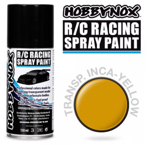 Transparent Inca Yellow R/C Racing Spray Paint 150 ml