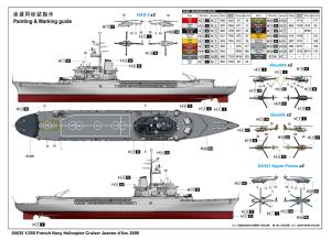 Trumpeter 1/350 French Navy Helicopter Cruiser Jeanne d’Arc 2008