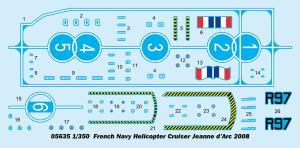 Trumpeter 1/350 French Navy Helicopter Cruiser Jeanne d’Arc 2008