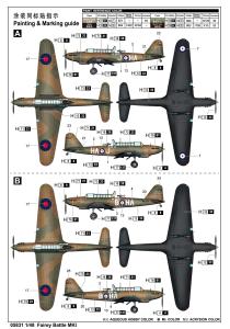 Trumpeter 1/48 Fairey Battle MKI