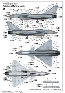 Trumpeter 1/72 Chinese J-10C Fighter