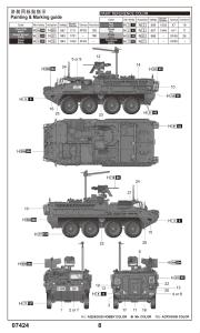 Trumpeter 1/72 US Army M1131 Stryker FSV