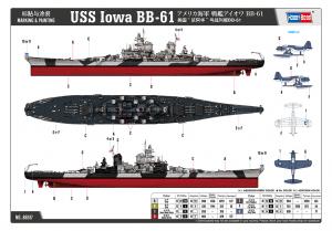 Hobbyboss 1/350 USS Iowa BB-61