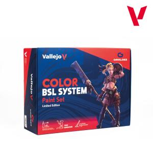 Vallejo Color BSL System 48x18ml, 3 brushes, 1 miniature