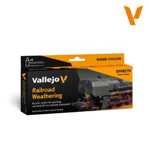 Vallejo "Railroad Weathering" set, (8x18ml)