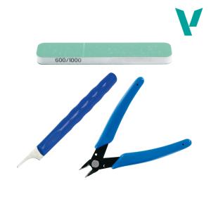 Vallejo Plastic models preparation tool kit 3pcs
