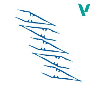 Vallejo Plastic tweezers 5pcs