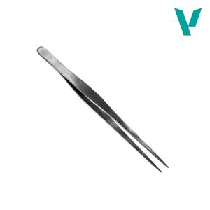 Vallejo Straight tip stainless steel tweezers (175mm)