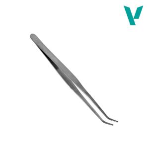 Vallejo Strong curved stainless steel tweezers (175mm)