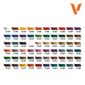 Vallejo Xpress color Artist's selection case (60x18ml)
