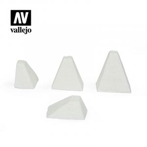 Vallejo 1/35 Höckerhindernis “Type 38” (Anti-Tank Barriers) (4pcs)